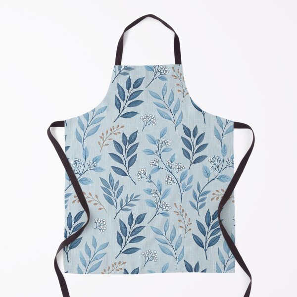 Item preview, Botanical blue designed and sold by Blue-Fall.