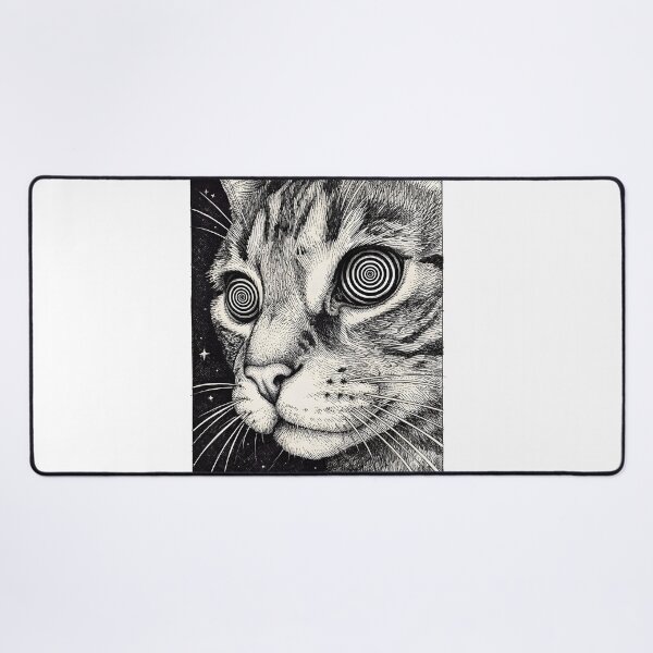 Artikelvorschau, Hypnotische Katze – Okkultes Goth Kater Design entworfen und verkauft von OH-MY-GOTH.