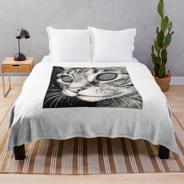 Item preview, Hypnotic Cat – Occult Goth Cat Design designed and sold by OH-MY-GOTH.