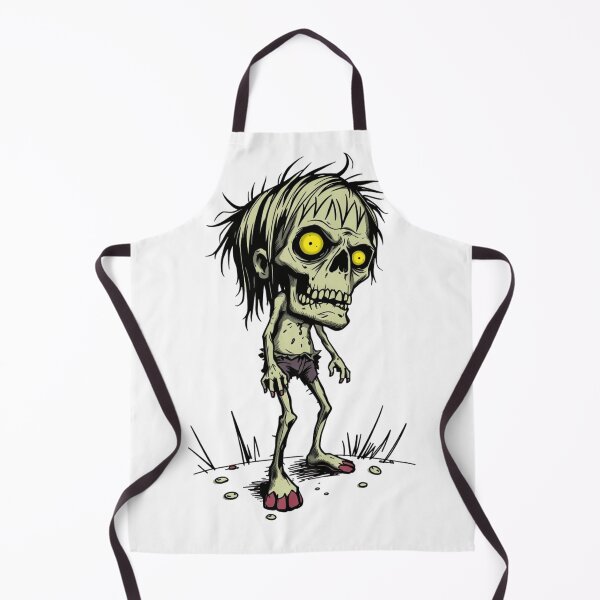 Item preview, Creepy Big Eyed Zombie Skeleton Cartoon designed and sold by ERODED SELF.