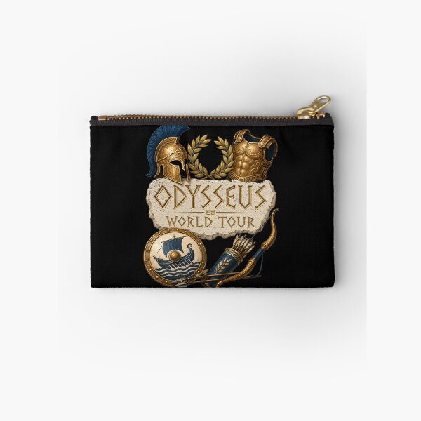 Item preview, Odysseus World Tour Stone Relief Trophy Collection Art Ancient Greek Mythology Humor Gift for Mythology Lovers designed and sold by Nightarel.