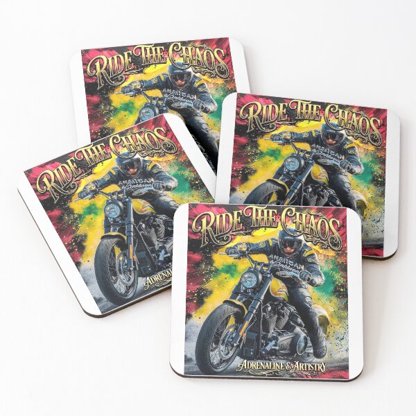 Item preview, Ride the Chaos - Adrenaline & Artistry designed and sold by Concept-Hub.