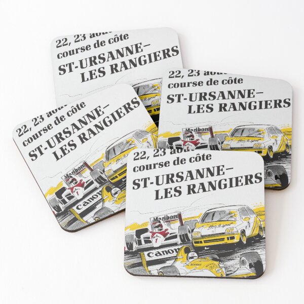 Item preview, St. Ursanne 1992 Hillclimb Poster – Classic Swiss Motorsport designed and sold by Road To Track.