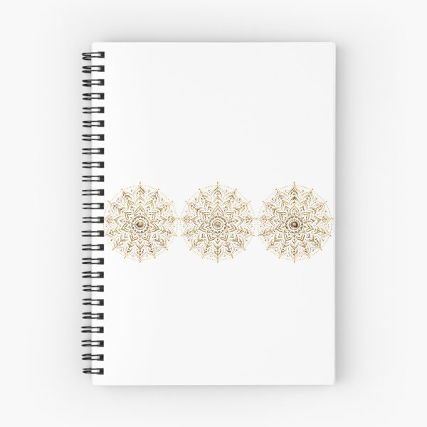 Item preview, Triple Golden Mandala | Elegant Boho Ornamental Design designed and sold by CalmMandala.