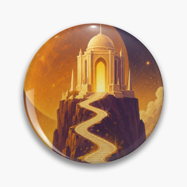 Item preview, Pilgrimage to the Golden Celestial Temple  designed and sold by Sketchlegacy.