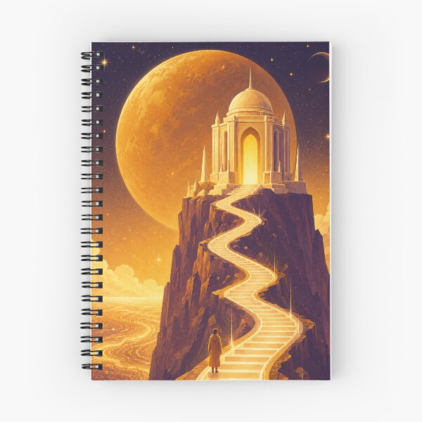 Item preview, Pilgrimage to the Golden Celestial Temple  designed and sold by Sketchlegacy.