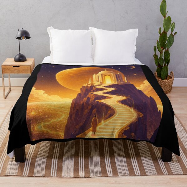 Item preview, Pilgrimage to the Golden Celestial Temple designed and sold by Sketchlegacy.
