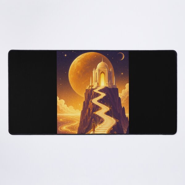 Item preview, Pilgrimage to the Golden Celestial Temple  designed and sold by Sketchlegacy.
