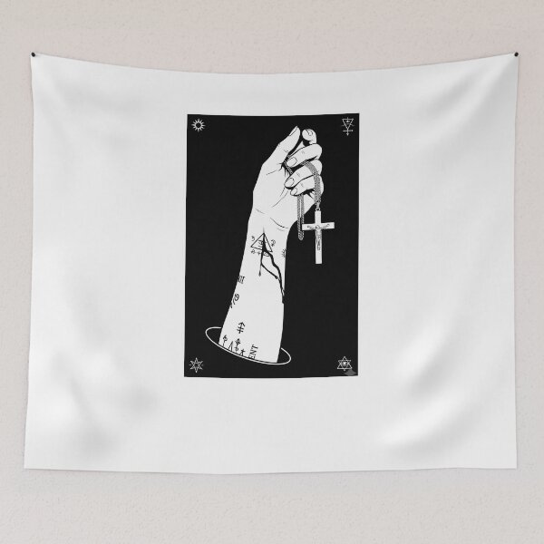 Item preview, Occult arm with cross designed and sold by OH-MY-GOTH.