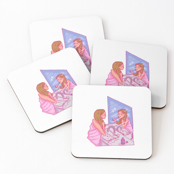 Item preview, Girl brushing hair designed and sold by ionaberry.