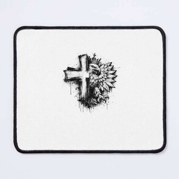 Item preview, Cross with American Bald Eagle designed and sold by AGMAR7.