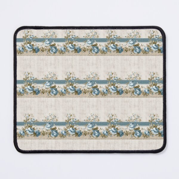 Item preview, Distressed Vintage Blue Floral  designed and sold by LouieVanille.