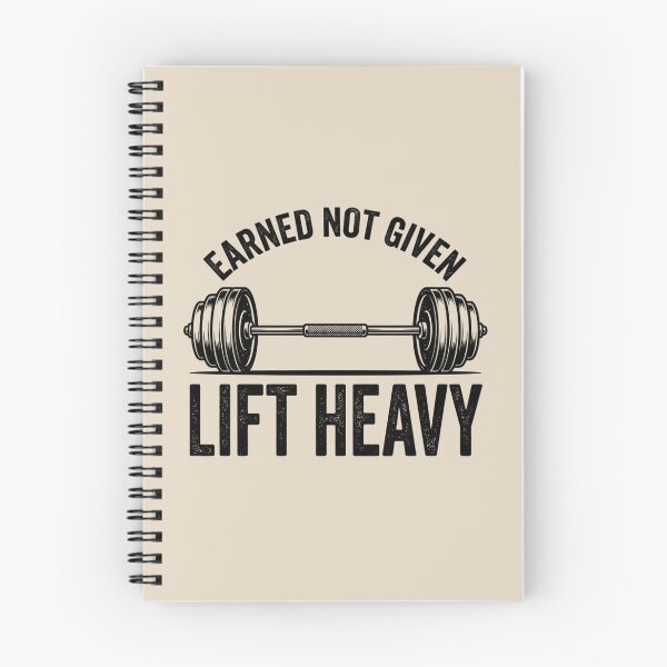 Item preview, Earned Not Given Lift Heavy Barbell Weightlifting Gym designed and sold by PACS0011.