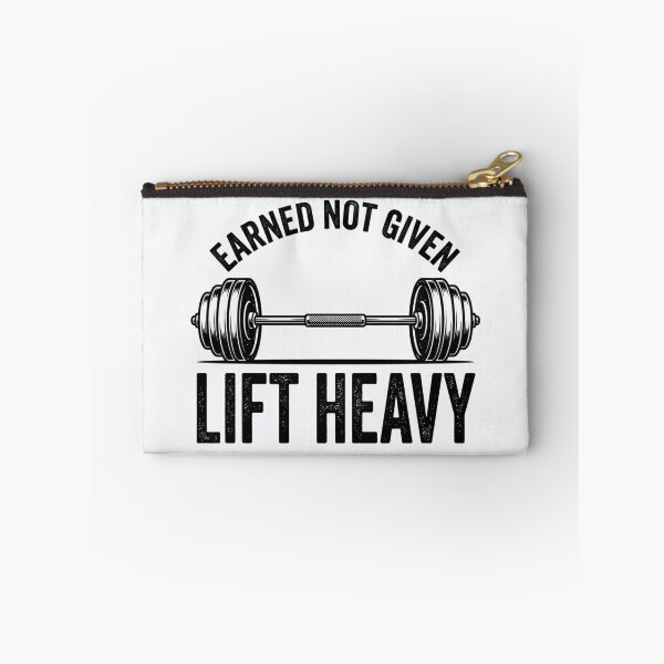 Item preview, Earned Not Given Lift Heavy Barbell Weightlifting Gym designed and sold by PACS0011.