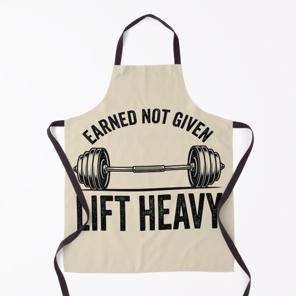 Item preview, Earned Not Given Lift Heavy Barbell Weightlifting Gym designed and sold by PACS0011.