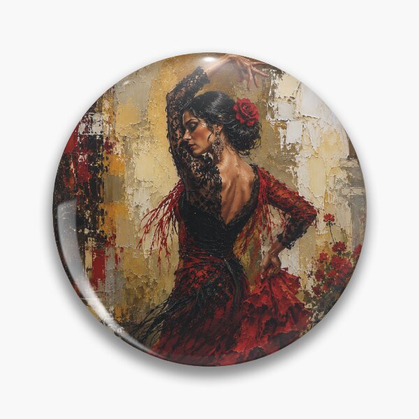 Item preview, Flamenco dancer painting. designed and sold by GalleryKauffeld.