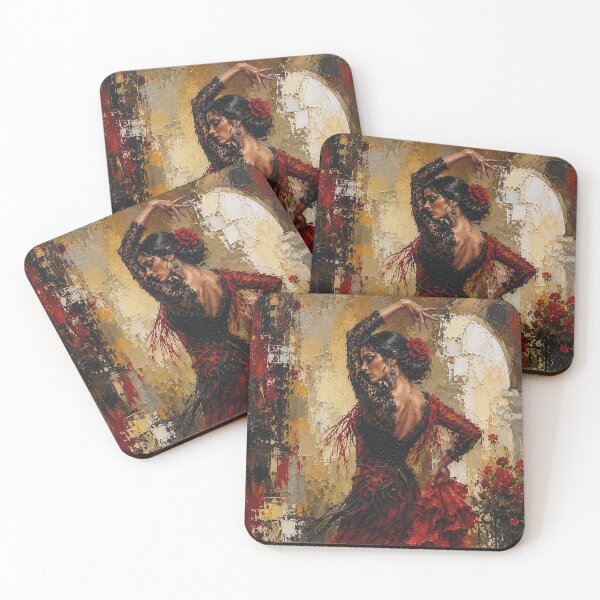 Item preview, Flamenco dancer painting. designed and sold by GalleryKauffeld.