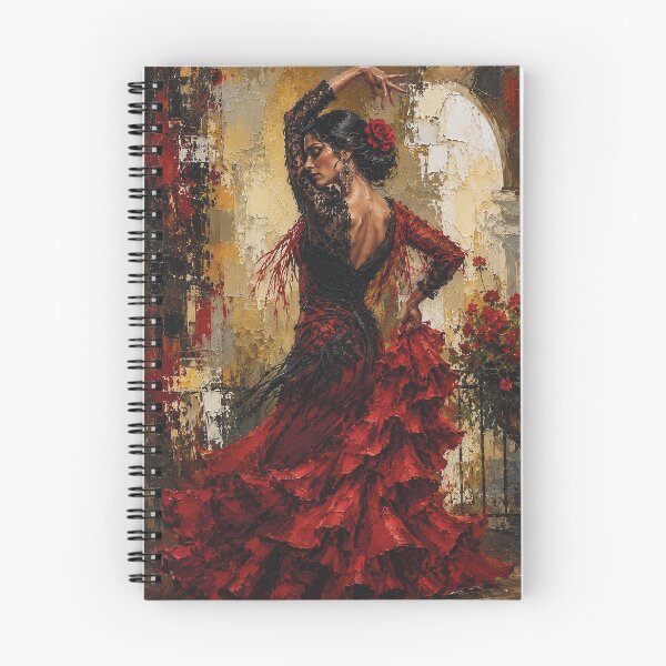 Item preview, Flamenco dancer painting. designed and sold by GalleryKauffeld.