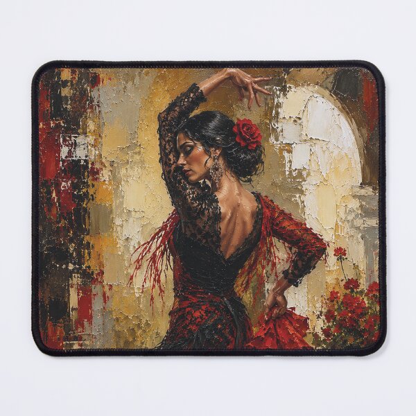 Item preview, Flamenco dancer painting. designed and sold by GalleryKauffeld.