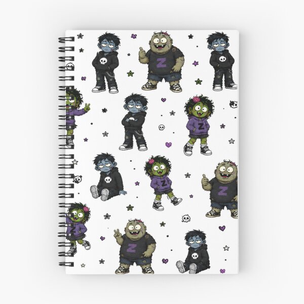 Item preview, Zee Zir and Zed Zombie Pattern designed and sold by Kaideah.