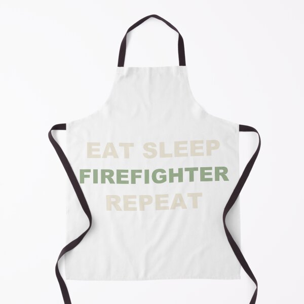 Item preview, Eat Sleep Firefighter Repeat - Firefighter designed and sold by RetroThreadWorks.