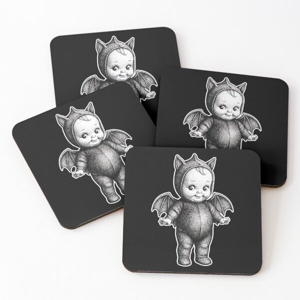 Item preview, Devil Demon Kewpie Baby Vintage Vampire designed and sold by AmazingPics001.