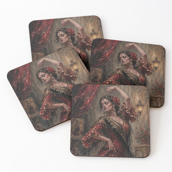 Item preview, Flamenco dancer painting. designed and sold by GalleryKauffeld.