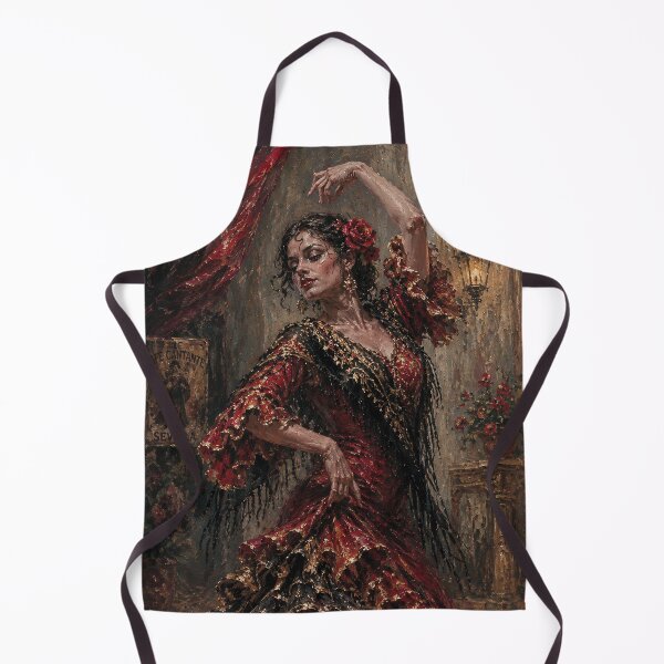 Item preview, Flamenco dancer painting. designed and sold by GalleryKauffeld.