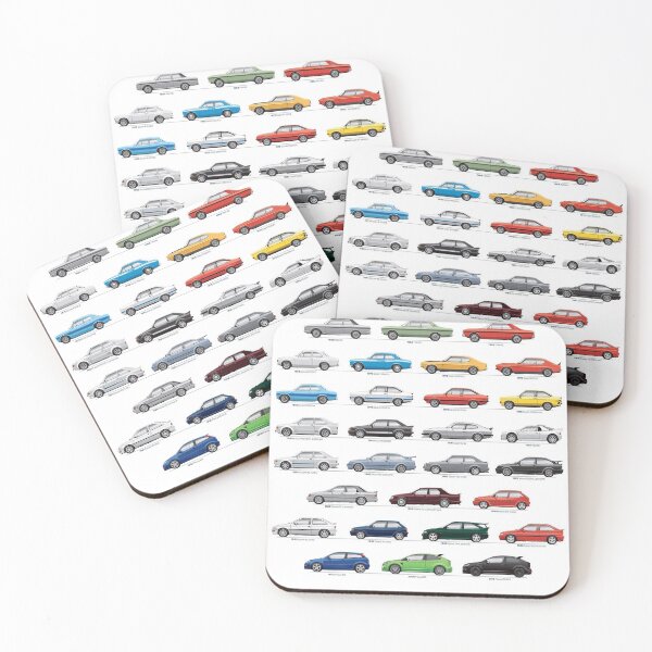 Item preview, Ford RS Evolution Poster – Classic Rally & Performance Legend designed and sold by Road To Track.