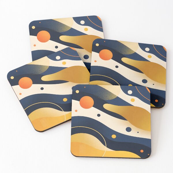 Item preview, Modern Abstract Fluid Shapes Mid Century Minimalist Art designed and sold by Paulo Costa Dias.
