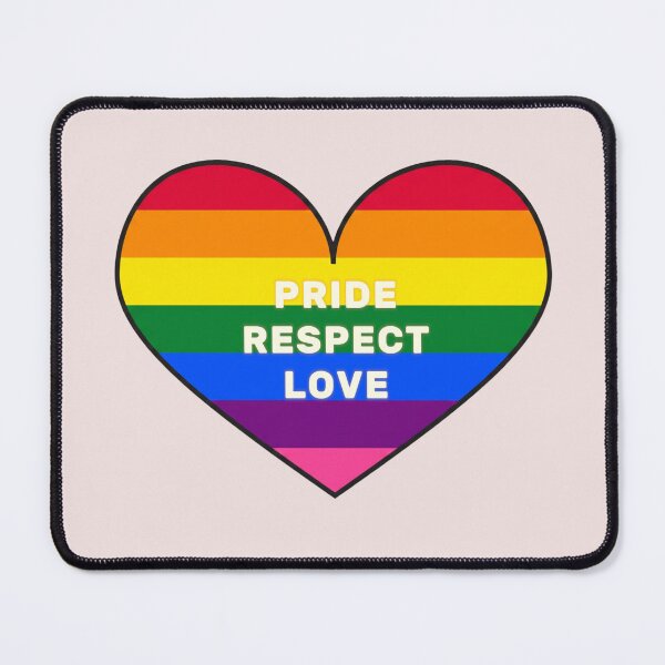 Item preview, PRIDE LOVE RESPECT designed and sold by LookAtMeez.