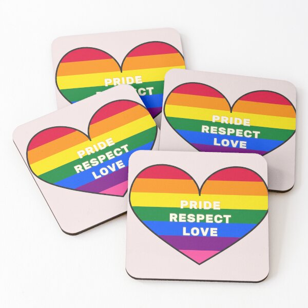 Item preview, PRIDE LOVE RESPECT designed and sold by LookAtMeez.