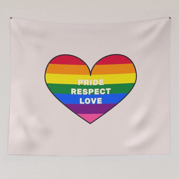 Item preview, PRIDE LOVE RESPECT designed and sold by LookAtMeez.