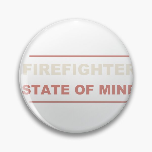 Item preview, Firefighter State Of Mind - Firefighter designed and sold by RetroThreadWorks.