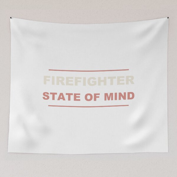 Item preview, Firefighter State Of Mind - Firefighter designed and sold by RetroThreadWorks.