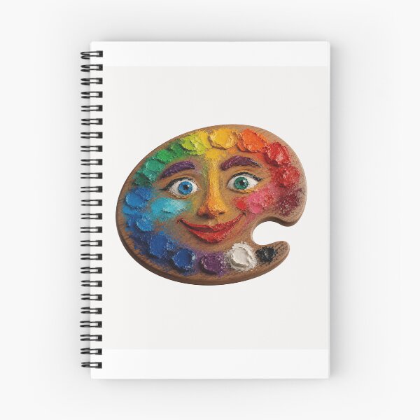 Item preview, Colourful 3D Artist Palette Face designed and sold by Unreasonableart.