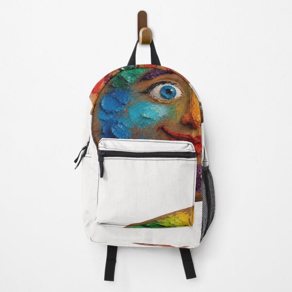 Item preview, Colourful 3D Artist Palette Face designed and sold by Unreasonableart.