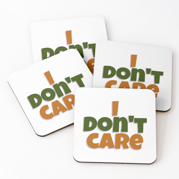 Item preview, I don't care designed and sold by Borublue.