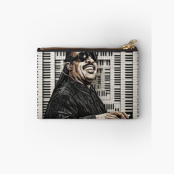Item preview, Stevie Wonder Piano Key Art designed and sold by POPARTLOGOTEES.