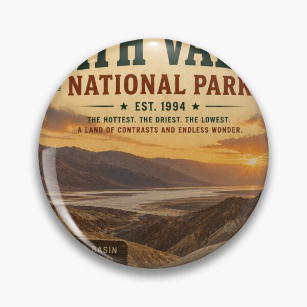 Item preview, Parque Nacional del Valle de la Muerte – Colección de Parques Nacionales de EE. UU. designed and sold by SlanPOD.
