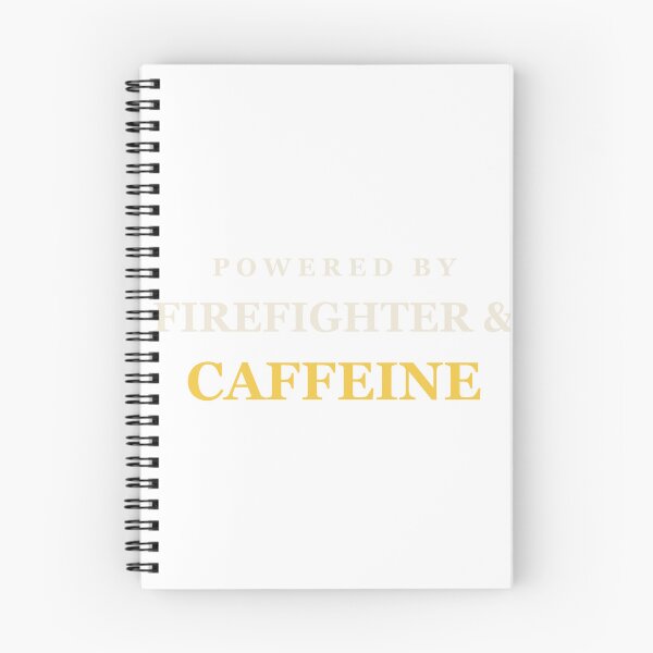 Item preview, Powered By Firefighter & Caffeine - Firefighter designed and sold by RetroThreadWorks.