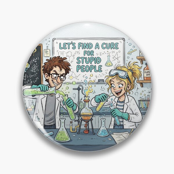 Item preview, Lets find a cure for stupid people - funny designed and sold by ME design.