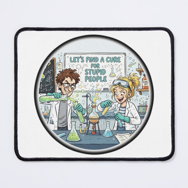 Item preview, Lets find a cure for stupid people - funny designed and sold by ME design.