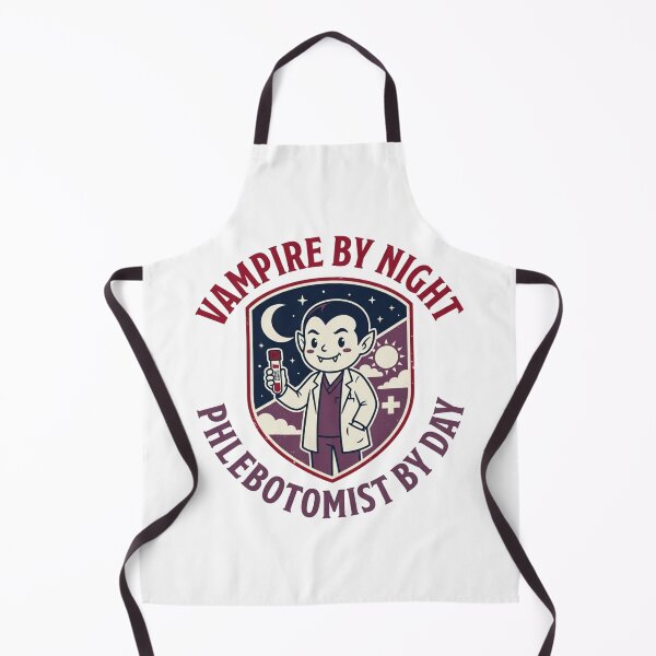 Item preview, Vampire By Night Phlebotomist By Day designed and sold by Yakechstd.