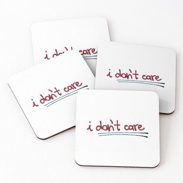 Item preview, I don't care  designed and sold by Borublue.