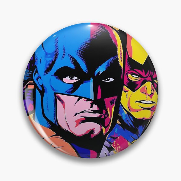Item preview, Super Heroes Colorful Pop Art Comic Book Style designed and sold by DEC02.