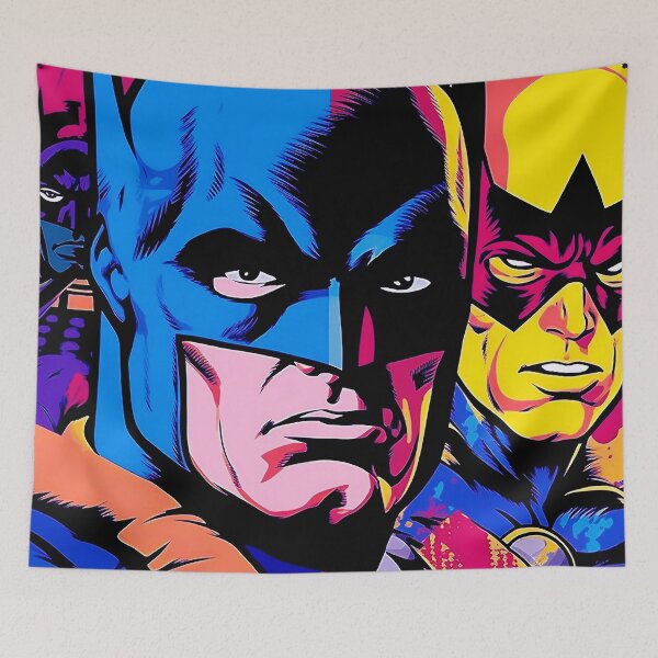 Item preview, Super Heroes Colorful Pop Art Comic Book Style designed and sold by DEC02.
