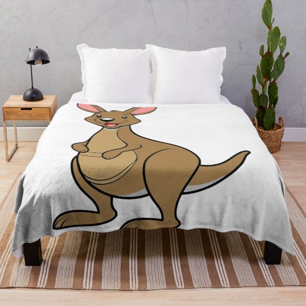 Item preview, Cute Cartoon Kangaroo Mascot designed and sold by argopalazoni17.
