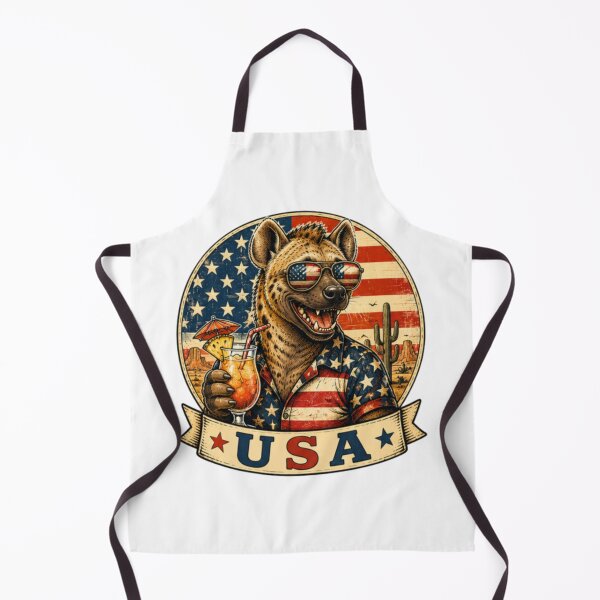 Item preview, Cool Hyena disfrutando de una Piña Colada designed and sold by JonysCreativeDesigns.