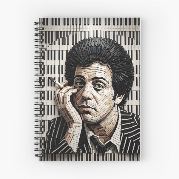 Item preview, Billy Joel Piano Key Art designed and sold by POPARTLOGOTEES.